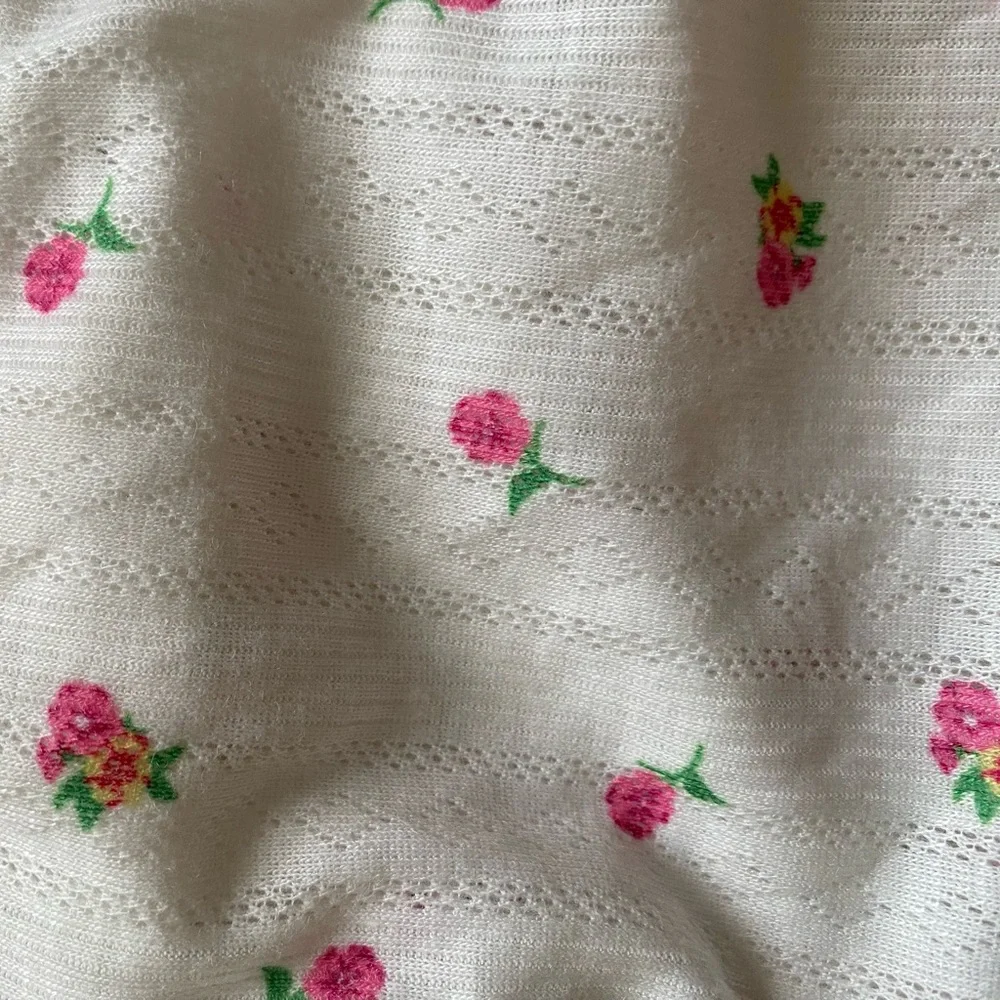 NWT Victoria’s Secret For Love & Lemons Blossom Pointelle Lounge Shorts, Medium - Picture 8 of 9
